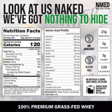 NAKED Whey sans gluten, convient au régime sans gluten