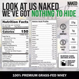 NAKED Whey Vanilla — shake post-entraînement pour récupération et énergie légère.