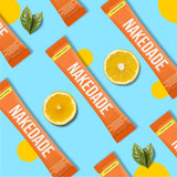 Nakedade Citrus emballage pratique, portable au gym ou en extérieur.