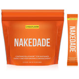 Nakedade Citrus poudre sport, hydratation durable et énergie stable.