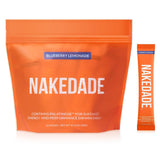 Nakedade poudre hydratation myrtille citronnade prête à booster l'énergie pendant l'entraînement