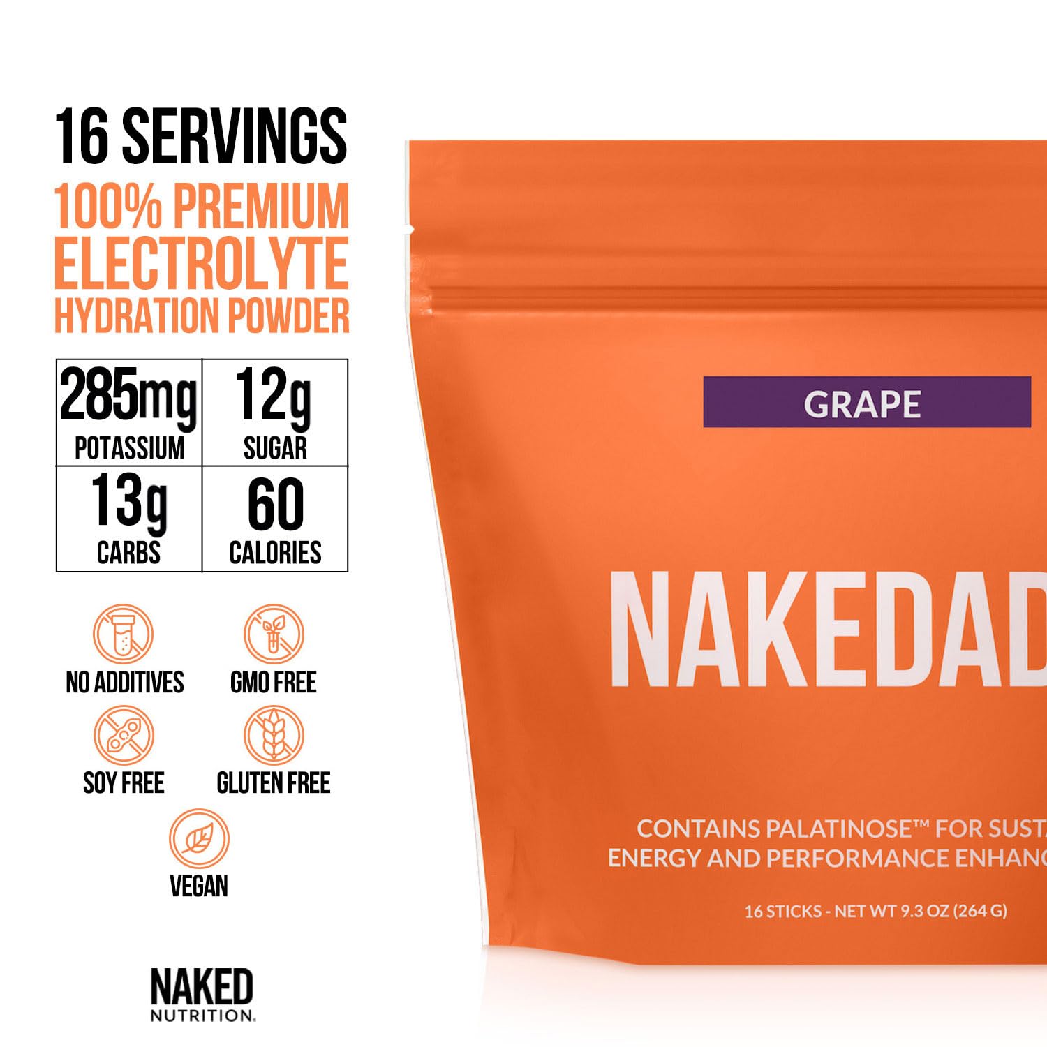 Nakedade Raisin dans l eau — hydratation rapide et goût rafraîchissant.