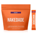 Nakedade Raisin — poudre électrolyte prête à mélanger, énergie durable sans crash.