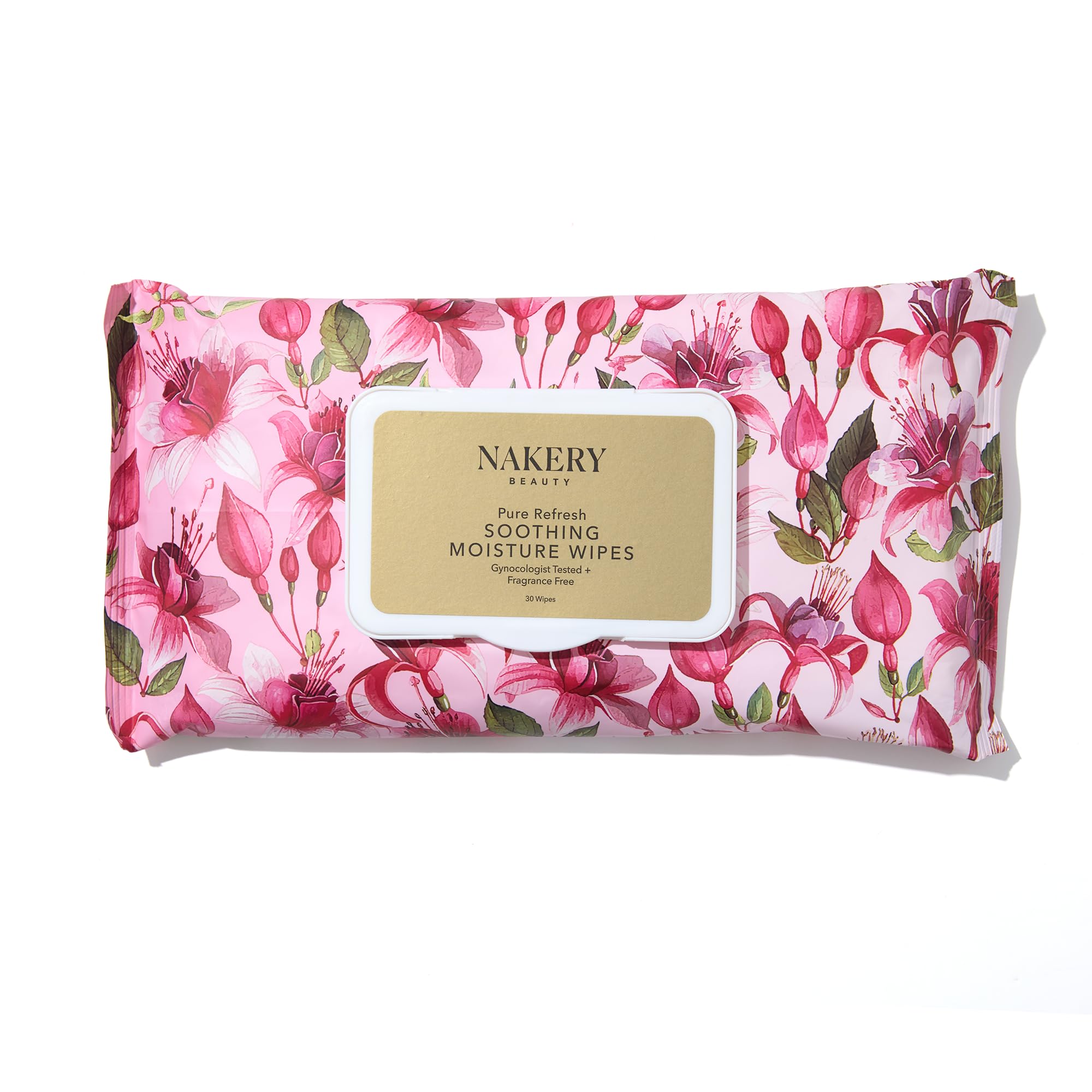 Nakery Pure Refresh lingette intime apaisement pour peau sensible.