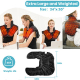 Grand format 24x20 pouces, ajustement ergonomique pour dos et épaules.