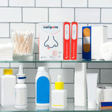 Trousse Nampons portable prête pour les situations d’urgence.