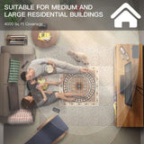Namste montage murale et pied: installation flexible pour tout espace.