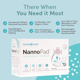 NannoPad Super sans parfum et sans colorants pour les peaux sensibles.