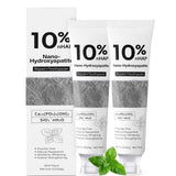 Dentifrice Nano-Hydroxyapatite emballage élégant, formule sans fluor pour une routine quotidienne