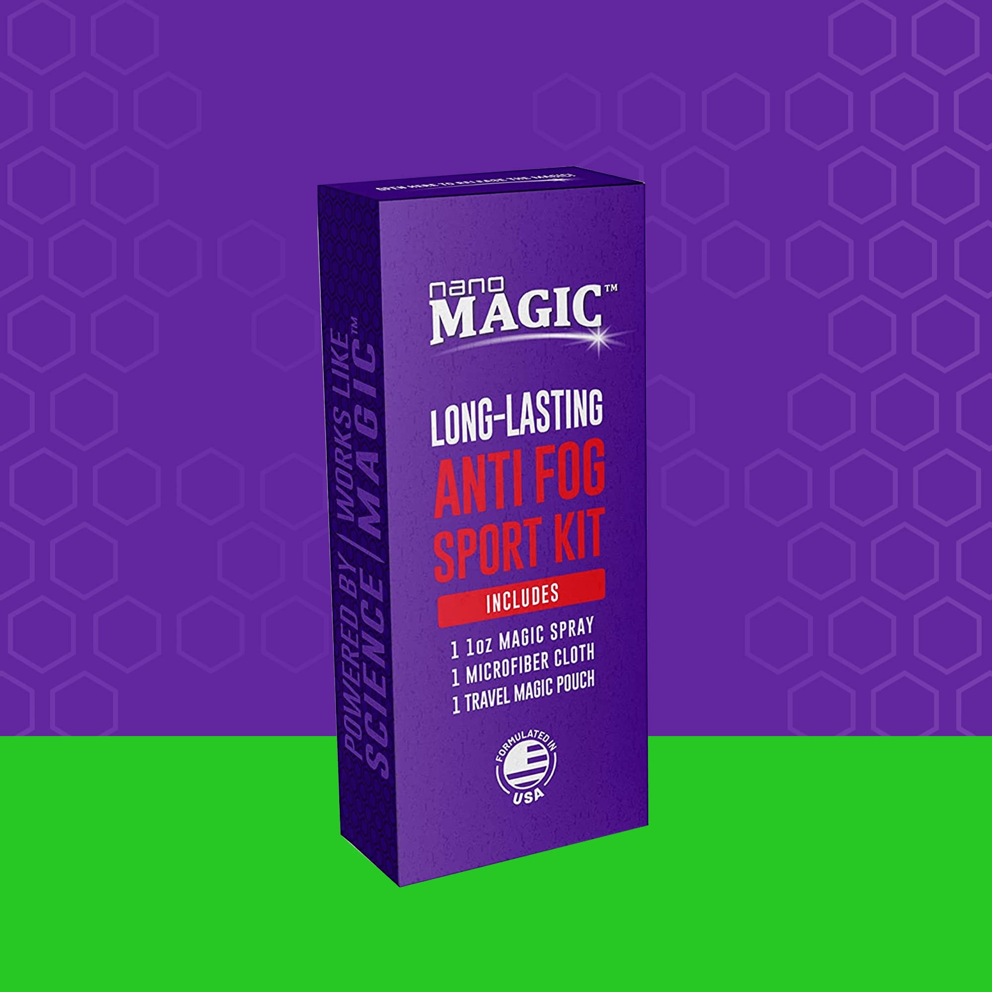 Nano Magic Lunettes Sport – visibilité claire sans buée pendant l’effort.