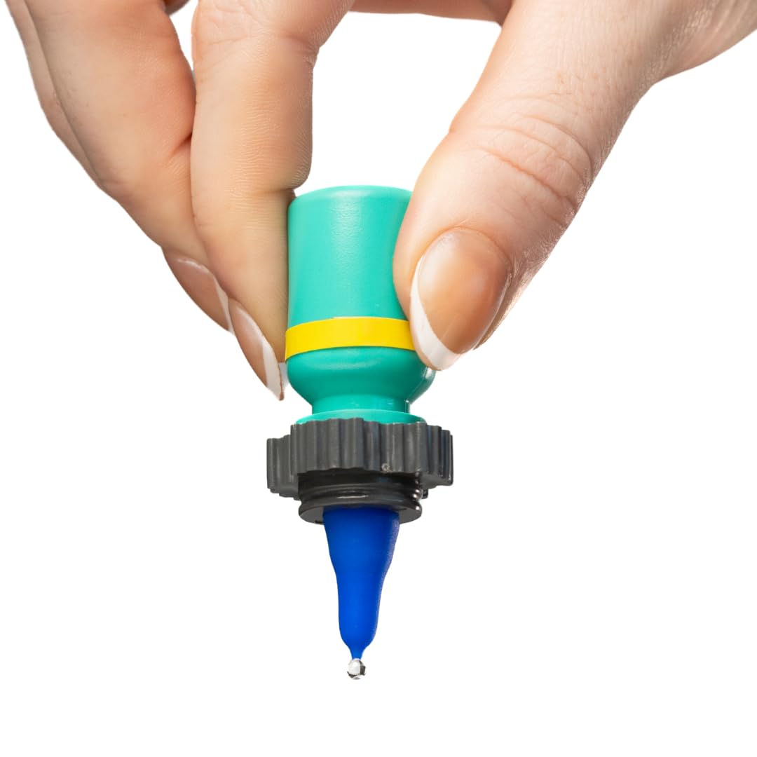 NANODROPPER Adapteur Bouteille Gouttes Taille 15: réduction de volume par goutte et prolongation du flacon