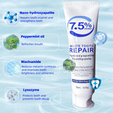 Nanohap pâte dentifrice Sans fluor: routine douce sans fluorure