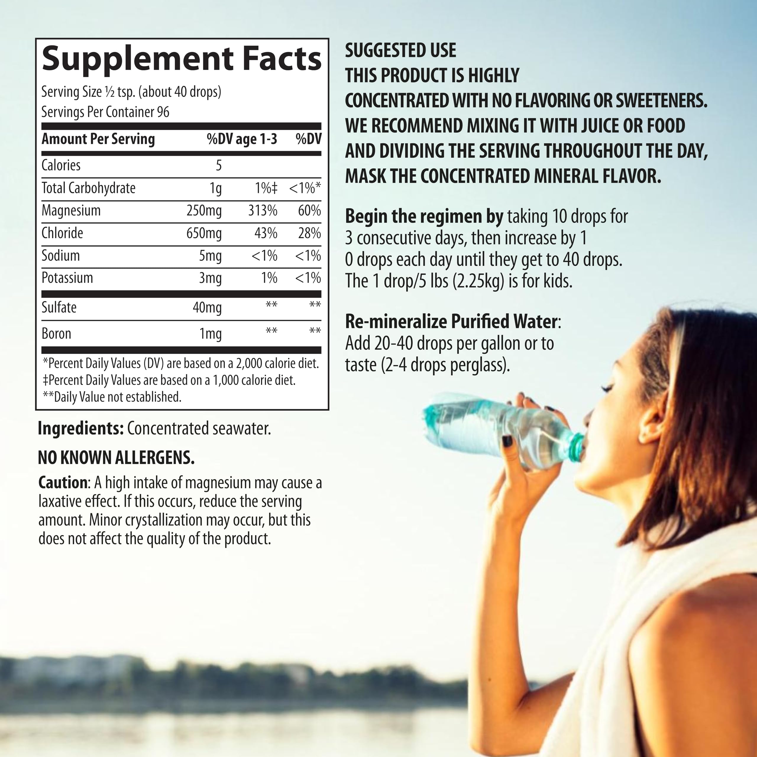 NANOWELL sans additifs – formulation sans sucre ni allergènes.