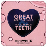 nanoWHITE bande-utilisation-maison, usage quotidien sans rendez-vous chez le dentiste