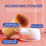 Naprim Naturals Poudre Nourrissante — kabuki inclus, application ciblée et facile