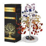 Naribabu arbre chakra pierres naturelles, parfait pour l'harmonisation personnelle à domicile.