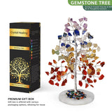 Naribabu cadeau arbre cristaux, idée cadeau pour anniversaires ou occasions bien-être.