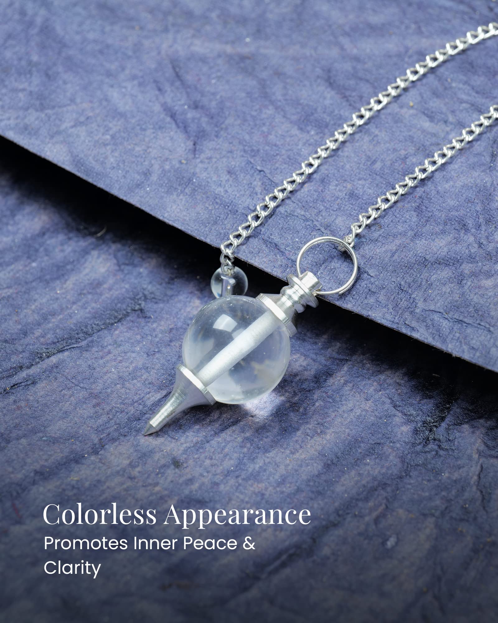 Cadeau Naribabu cristal clair, idéal pour les passionnés de spiritualité et les débutants.
