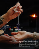 NARIBABU énergie positive cristal : aide à clarifier l'intention lors des séances Reiki.