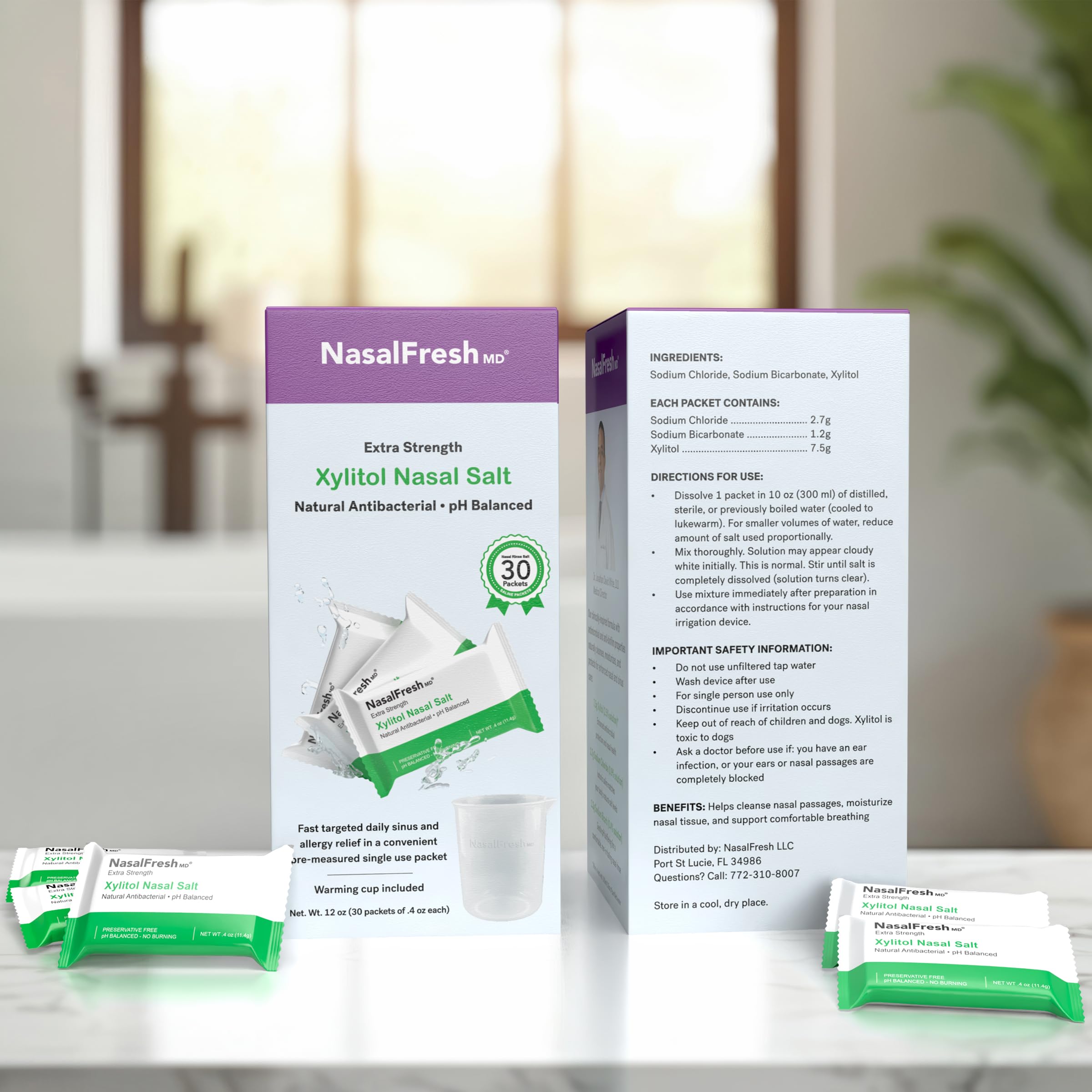Gestion efficace du dosage NASALFRESH MD pour une utilisation quotidienne.