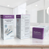 NASALFRESH MD paquets-recharge 90 sachets garantissent une disponibilité pratique.