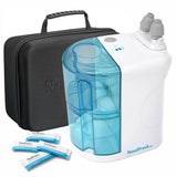 NASALFRESH MD Premium Bundle: système d'irrigation nasal dual pompe, rinçage personnalisé