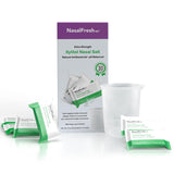 NASALFRESH MD sachets pré-mesurés pour un rinçage nasal pratique à domicile.