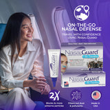 NasalGuard Gel : utilisation simple et durable jusqu’à 6 heures.