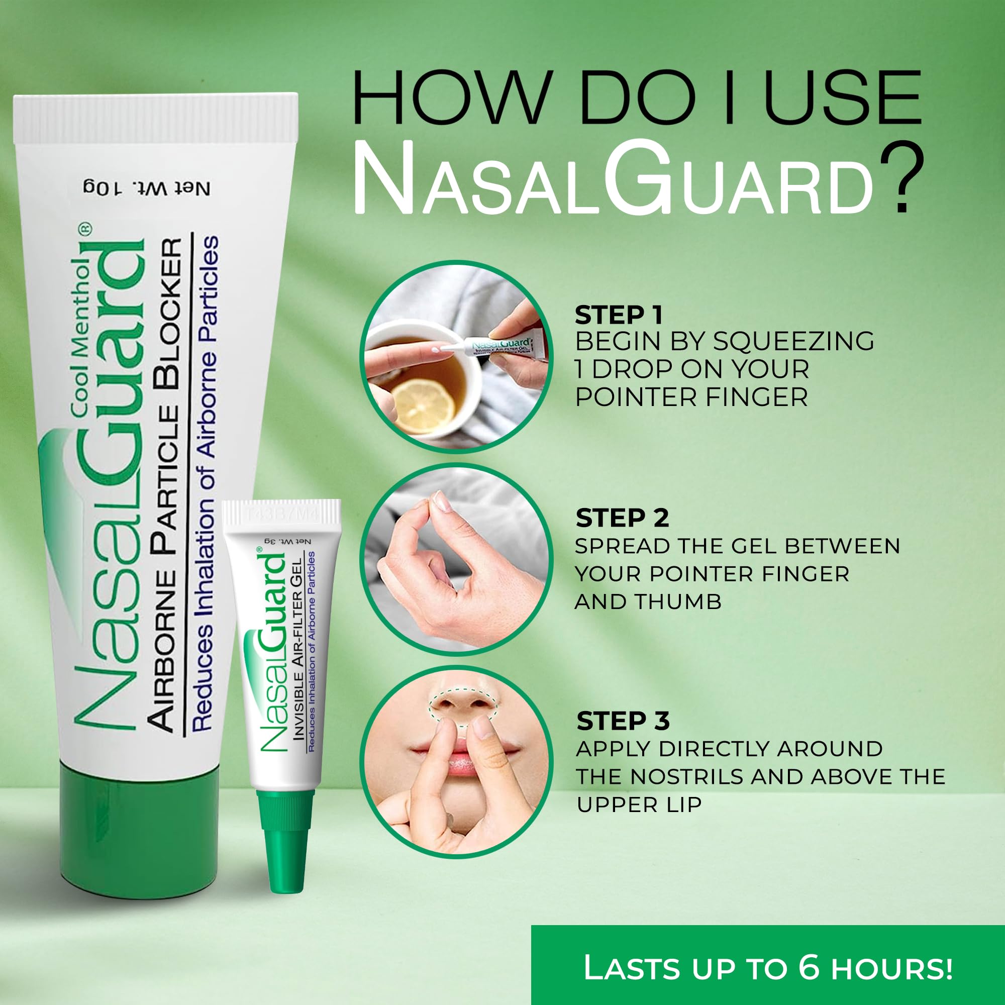 NasalGuard Gel : pratique en voyage face à l’air partagé.