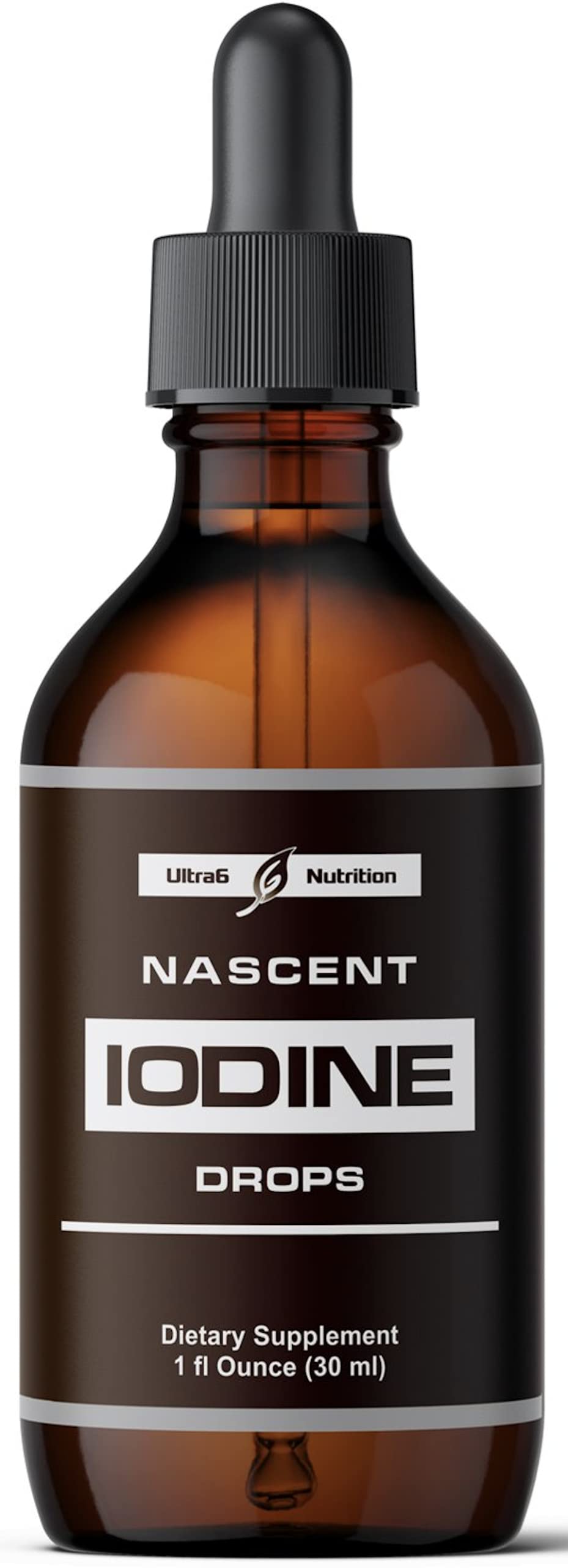 Nascent Iodine flacon gouttes, énergie potentielle et bien-être quotidien