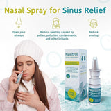 Nasitrol utilisation quotidienne sans stéroïdes pulvérisateur nasal