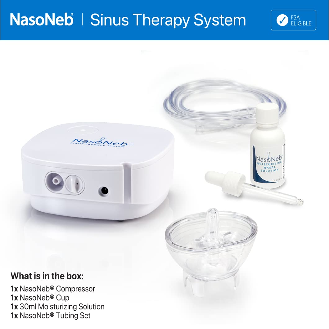 Gobelet NASONEB pour le rinçage en douceur et le confort nasal.