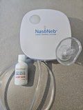 Utilisation polyvalente NASONEB à domicile pour les thérapies nasales.