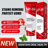 Nasteck SP10 nettoyage-dents-profond offre une sensation de fraîcheur durable.