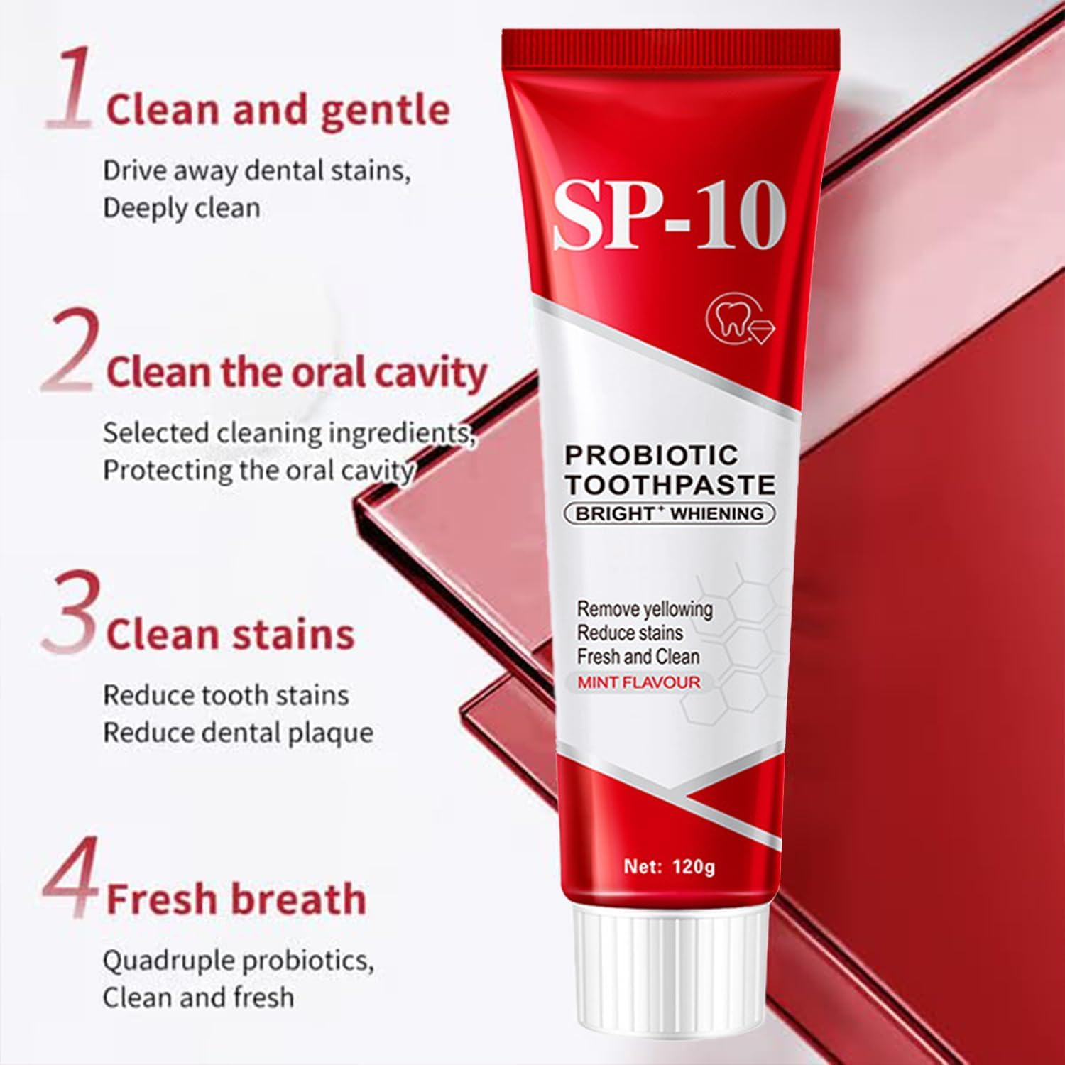 Nasteck SP10 protection-gencives-quotidienne soutient des gencives saines.