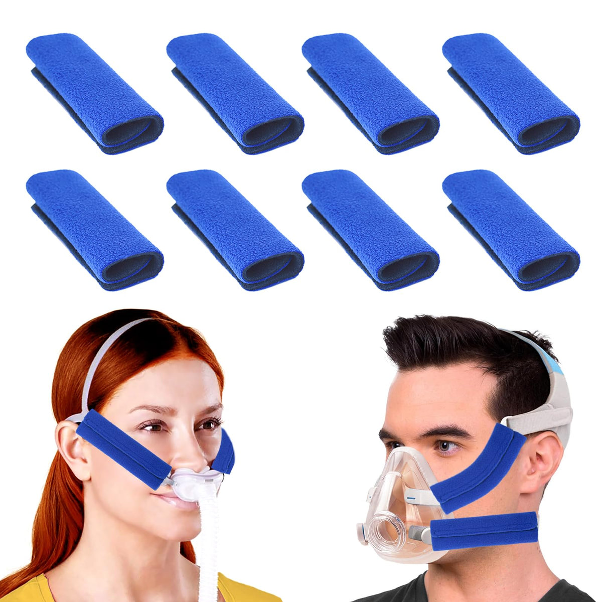 NATAKU couvre-sangle masque CPAP pour confort nocturne et réduction des marques
