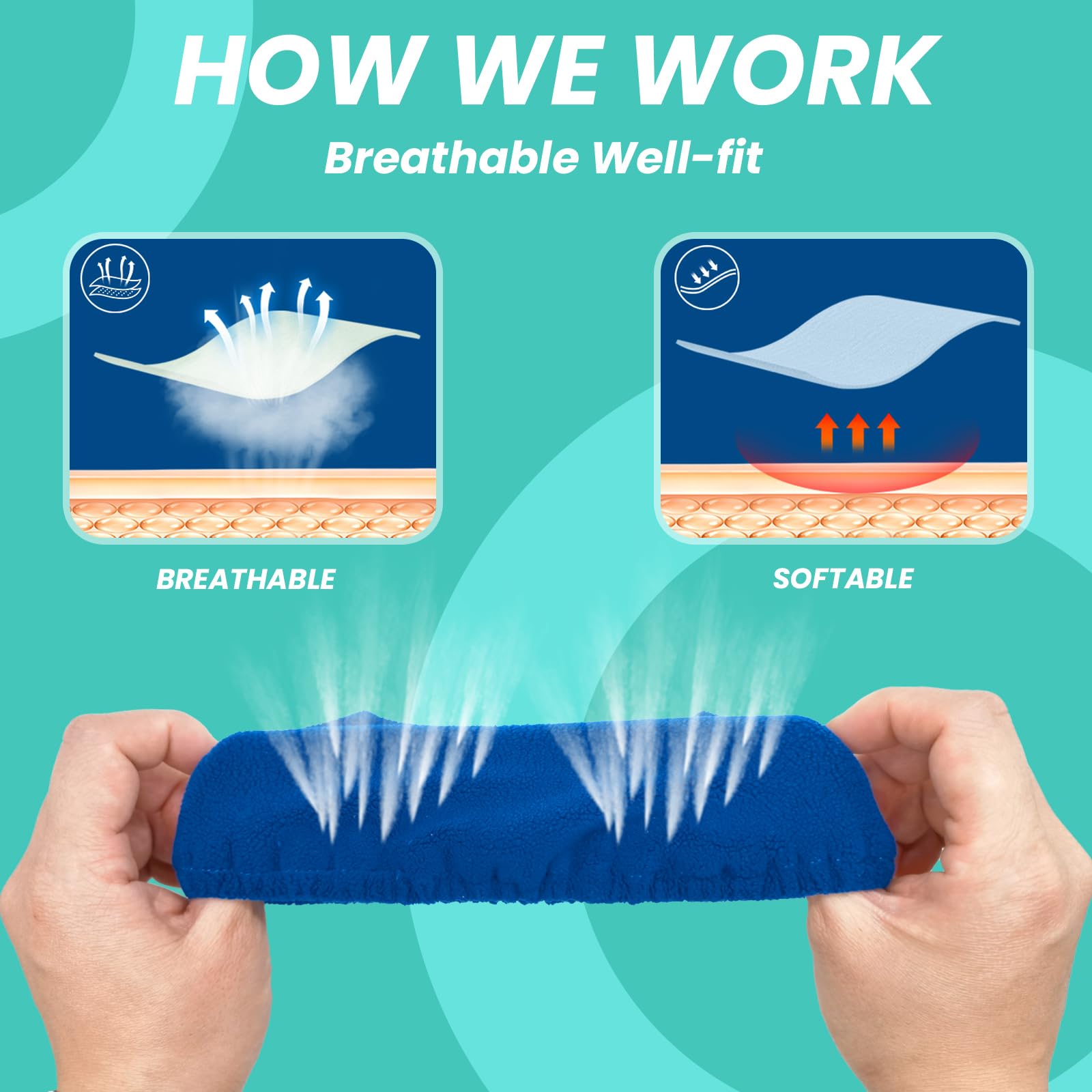 NATAKU doublure-masque-grande-lavable: utilisation répétée et réduction des déchets