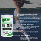 NATFUL Collagen Peptides emballage EU, traçabilité et contrôle de qualité.