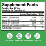NATFUL Collagen Peptides sans goût qui s’intègre facilement à des boissons quotidiennes.