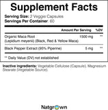 Utilisation sportive Natgrown Maca pour soutenir l'endurance.