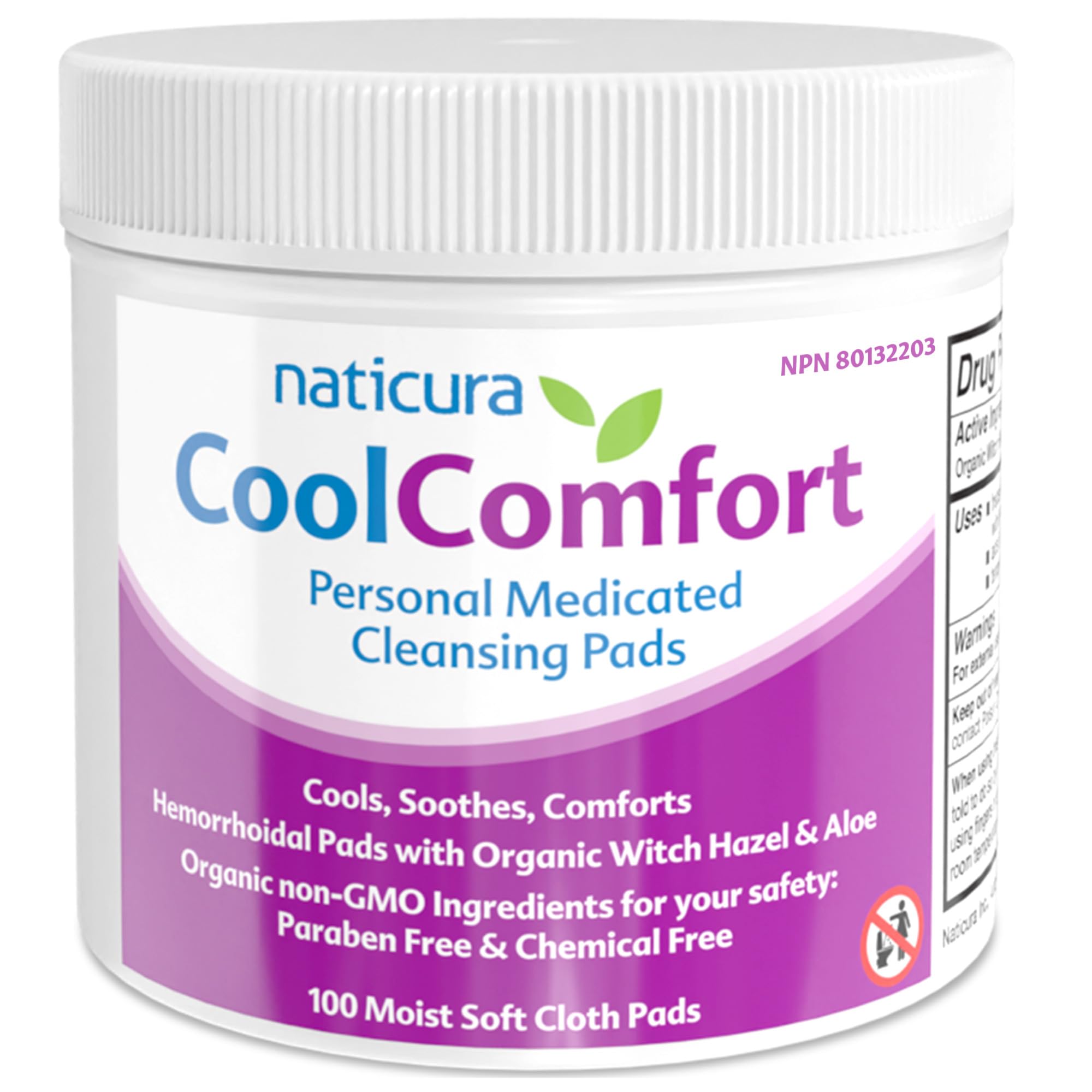 Boîte Naticura CoolComfort, emballage pratique pour le transport.