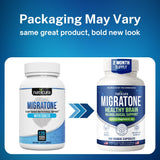 Naticura Migratone – gelules close-up, absorption efficace pour le fonctionnement cellulaire