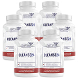 NATION HEALTH MD Cleanse24 – bouteille 360 capsules prête pour le soutien digestif.