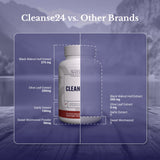 Extraits de noix de noyier dans Cleanse24 pour soutien intérieur.