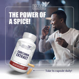 Nation Health MD Curcumin Capsules: format pratique pour une utilisation quotidienne.