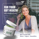 Nation Health MD Greens spiruline ingrédient principal nutritif
