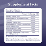 NATION HEALTH MD Liver Renew - Extrait d artichaut: soutien digestif et nettoyage naturel potentiel