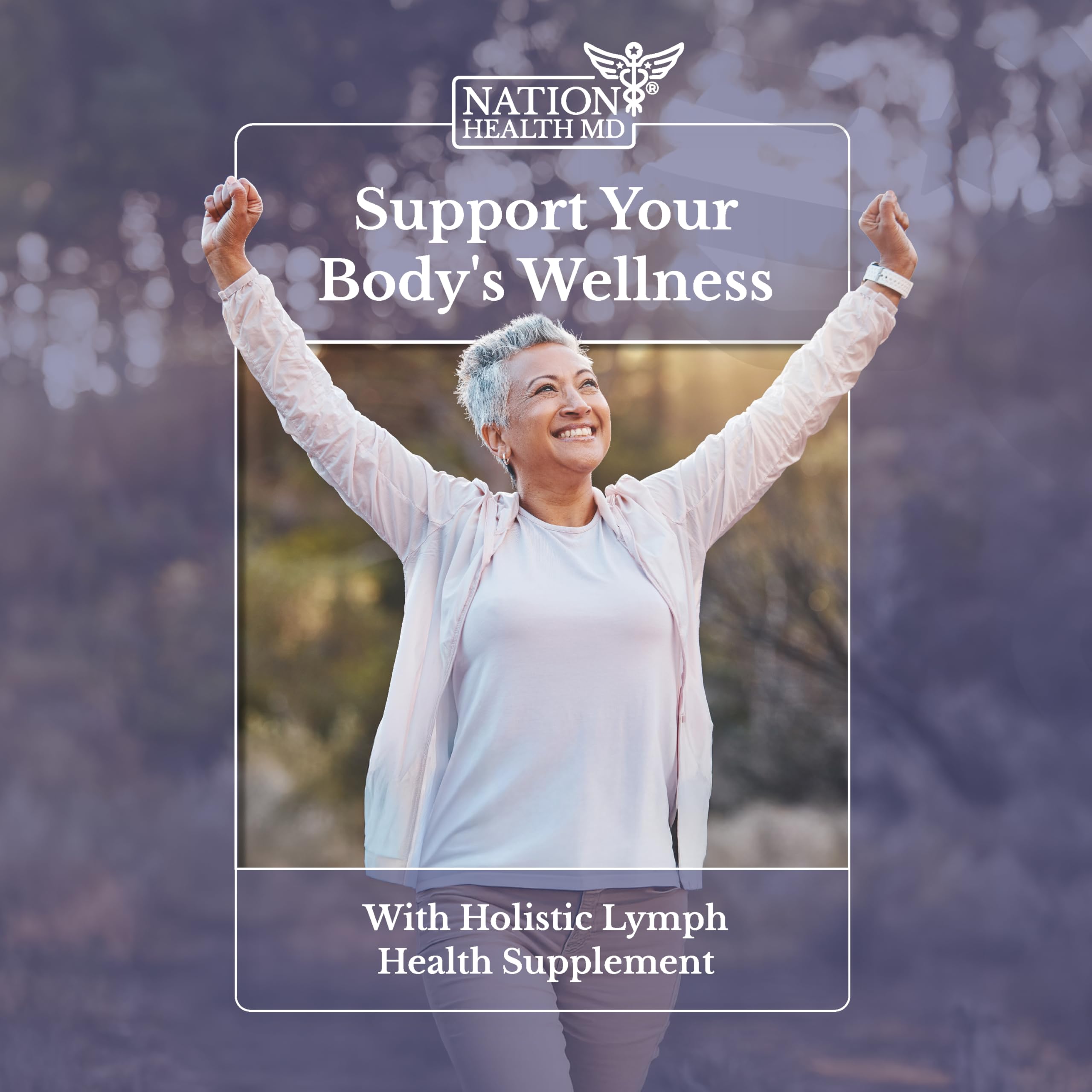 NATION HEALTH MD Lymph MD – fabrication aux États‑Unis: traçabilité et normes élevées.