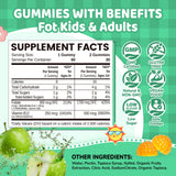 Étiquette NATISLAND L‑Methylfolate gommes affichant dosage et ingrédients.