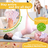 Natissy étui lavable en coton pour rangement discret.